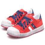 (2627A-15/2628A-15) Low Bumper Trainers red with Zipper - MintMouse (Unicorner Concept Store)