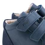 (2675-10) Emel shoes velcro trainers blue