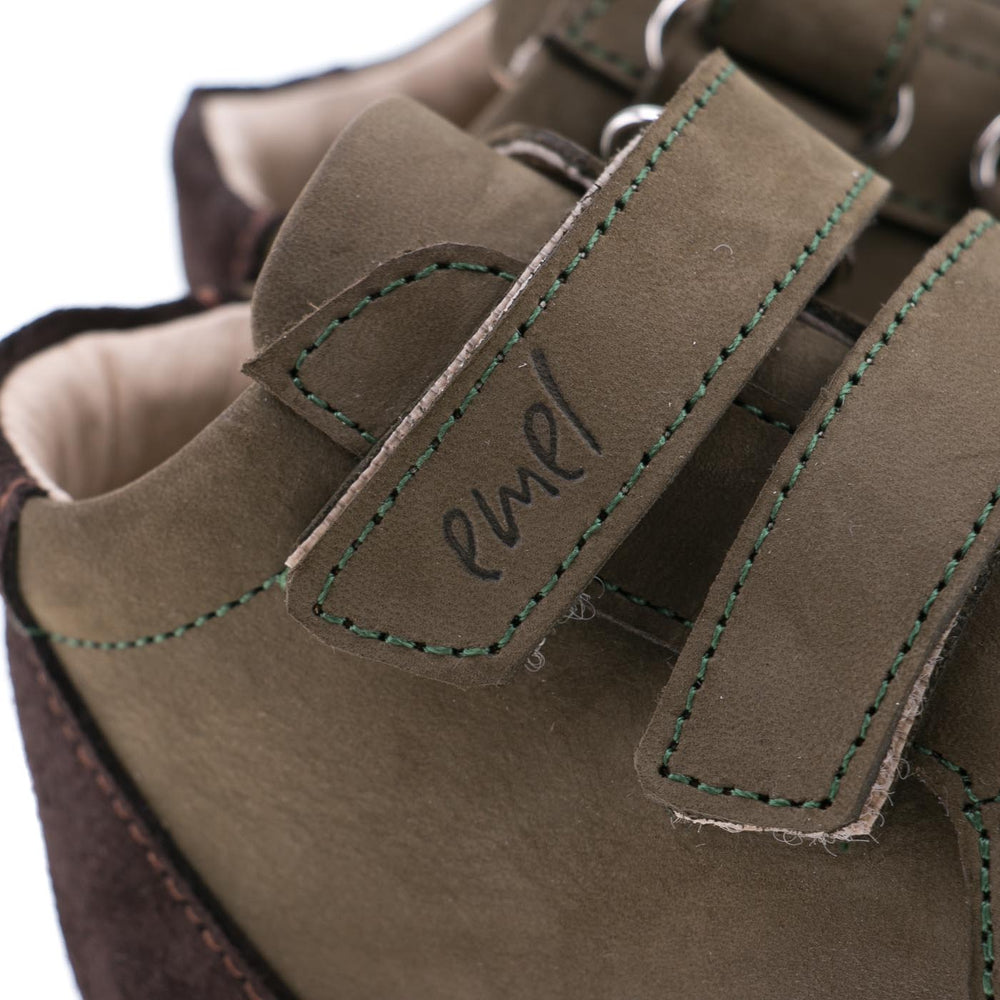 (2675-13) Emel velcro shoes khaki green - MintMouse (Unicorner Concept Store)