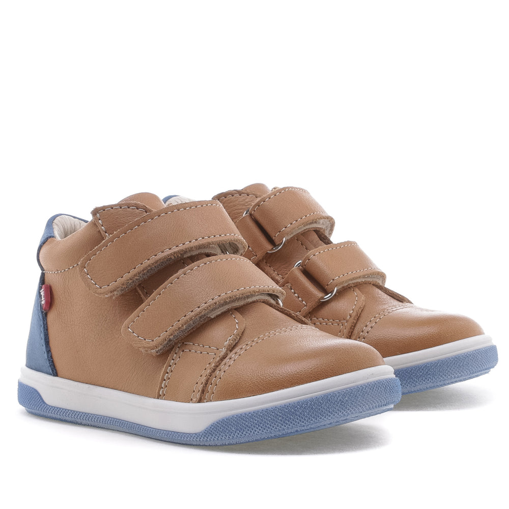 (2675-15) Emel velcro shoes cognac - MintMouse (Unicorner Concept Store)