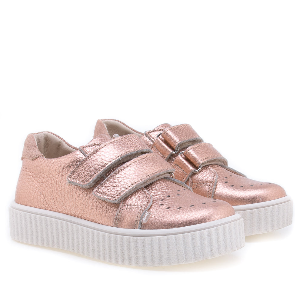 (2676-7) Low Velcro sneaker rose gold - MintMouse (Unicorner Concept Store)
