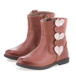 Emel winter boots hearts cognac (2692) - MintMouse (Unicorner Concept Store)
