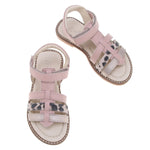 (2702-4) Emel  pink strap sandals