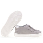 (2708-2) Low Velcro sneakers Grey