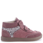 (2754A-3) Emel first velcro shoes - pink glitter