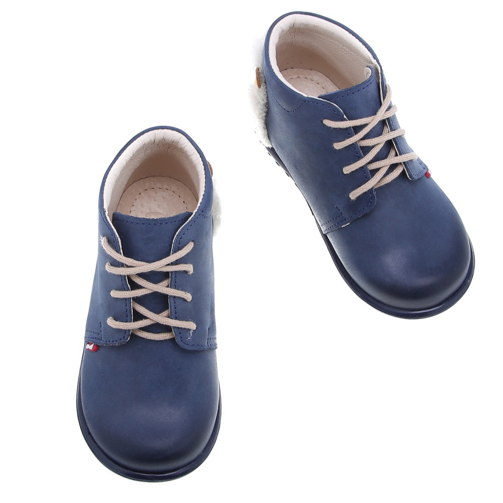 (1150-2) Emel first shoes Blue lion