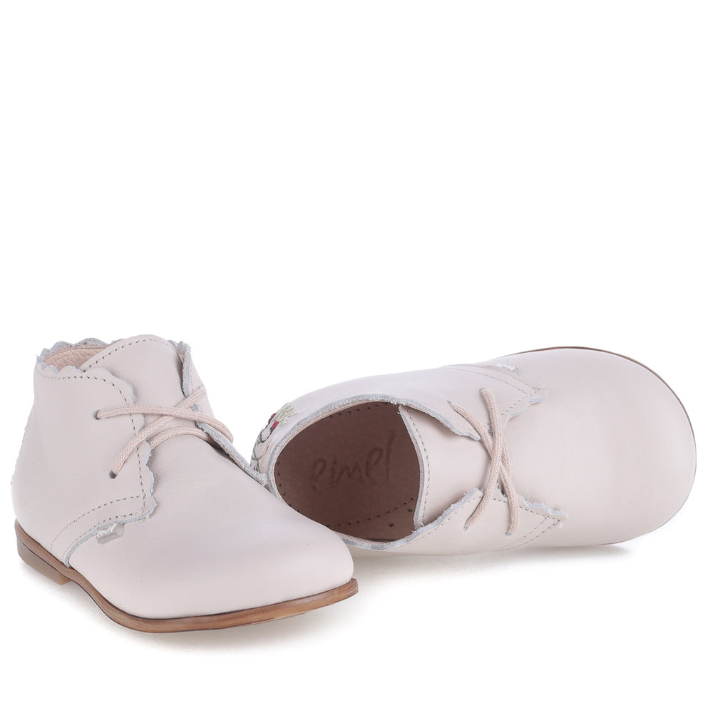 (1440D) Emel first shoes white