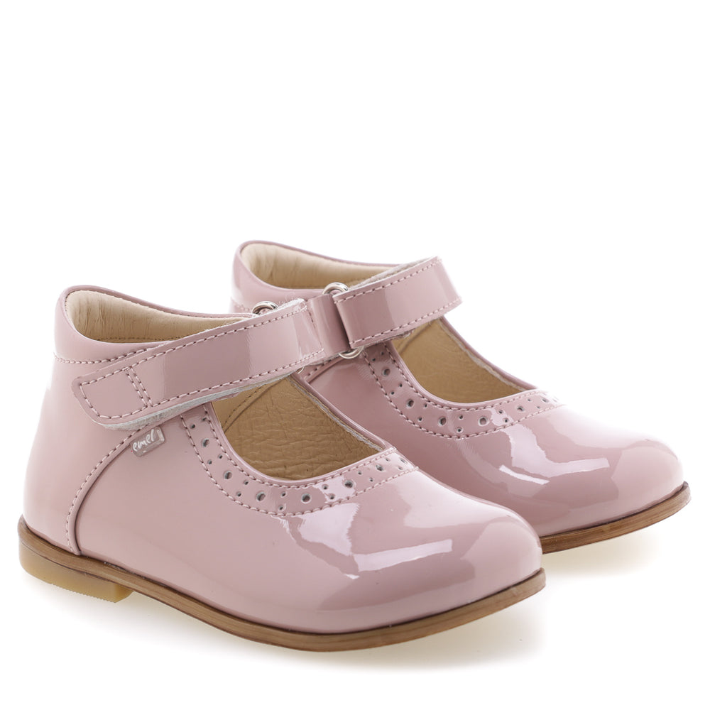 (2397A-5) Emel Pink balerina - patent leather