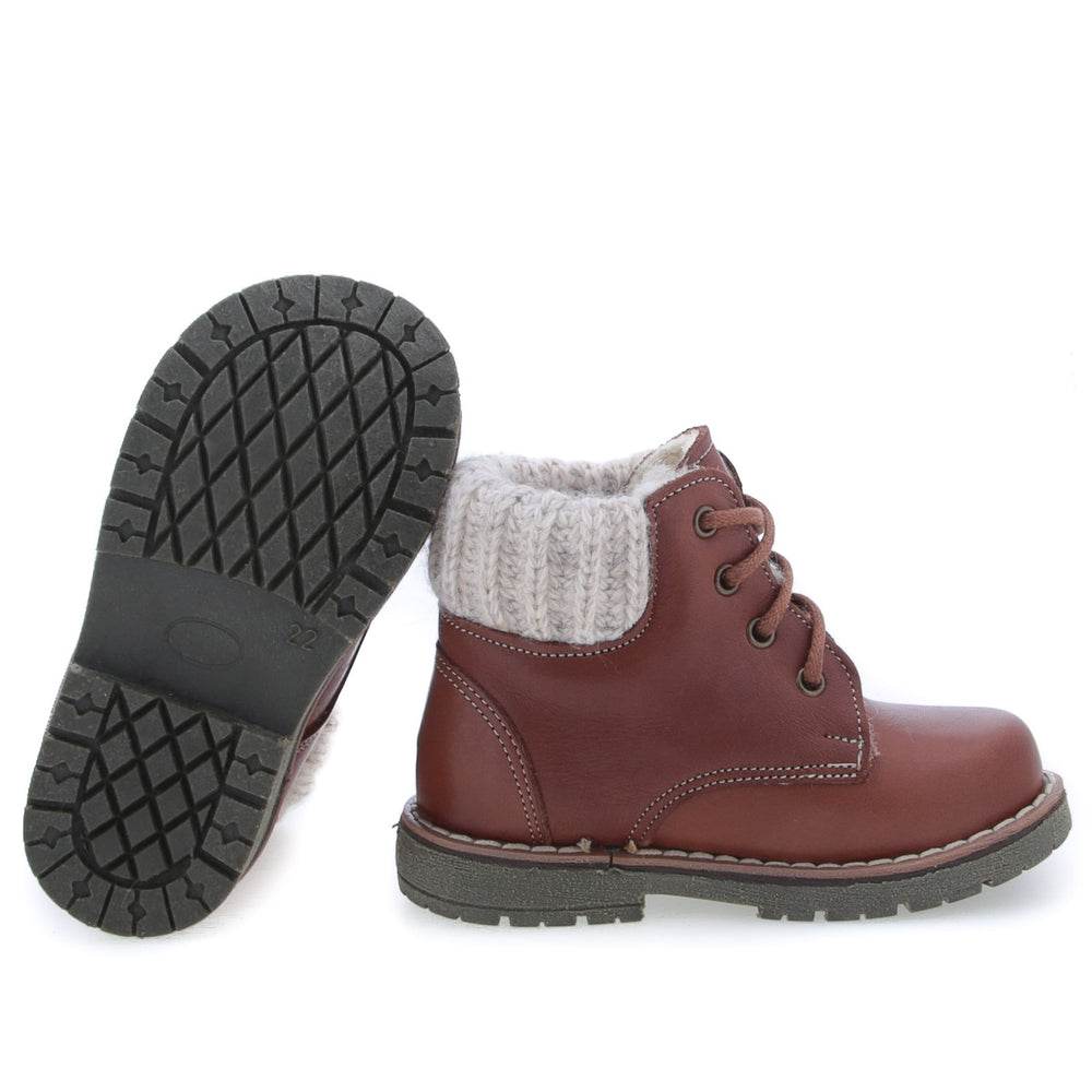 (EV2540A-11) Emel winter shoes Brown