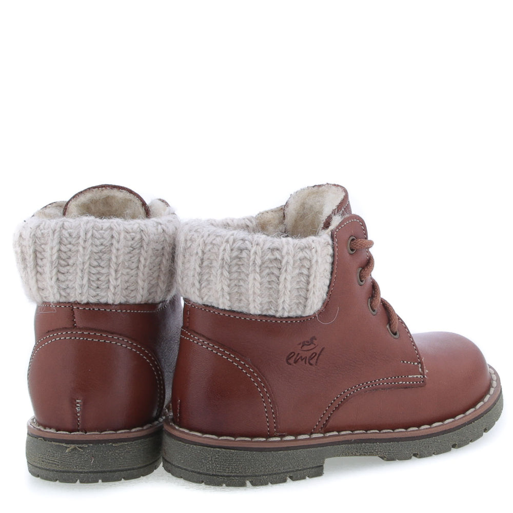 (EV2540A-11) Emel winter shoes Brown