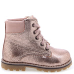 (EV2552-21 / EV2552M-21/E2552-21) Emel Rose Gold Lace Up Bottines