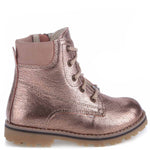 (EV2552-21 / EV2552M-21/E2552-21) Emel Rose Gold Lace Up Bottines