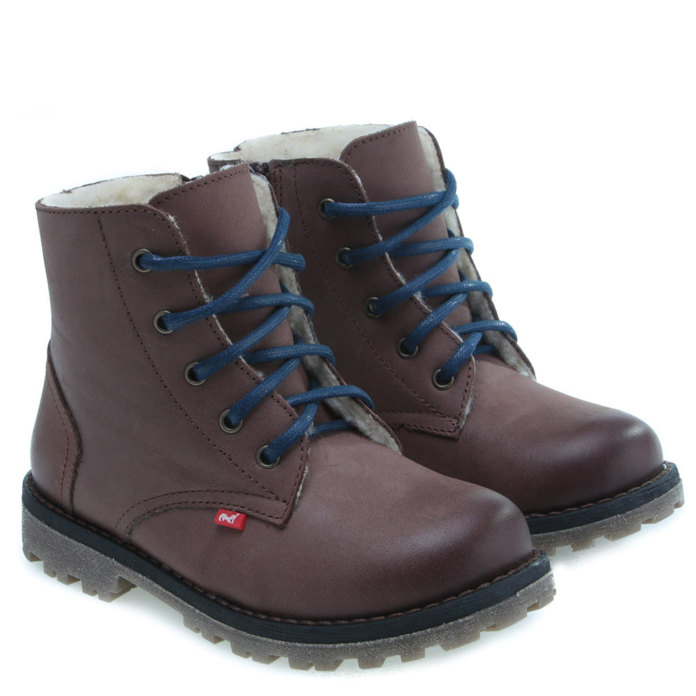 (EV2658-9) Emel winter boots Brown