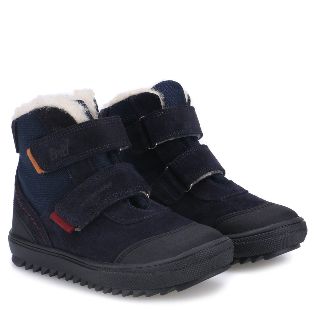 (EV2761-4) Emel winter shoes Navy blue