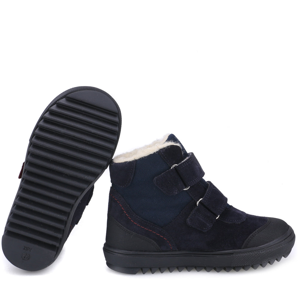 (EV2761-4) Emel winter shoes Navy blue