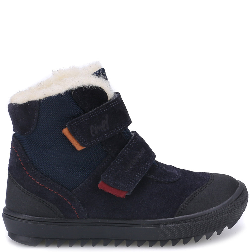 (EV2761-4 / EV2761M-4) Emel winter shoes Navy blue