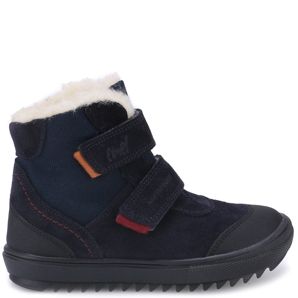 (EV2761-4) Emel winter shoes Navy blue