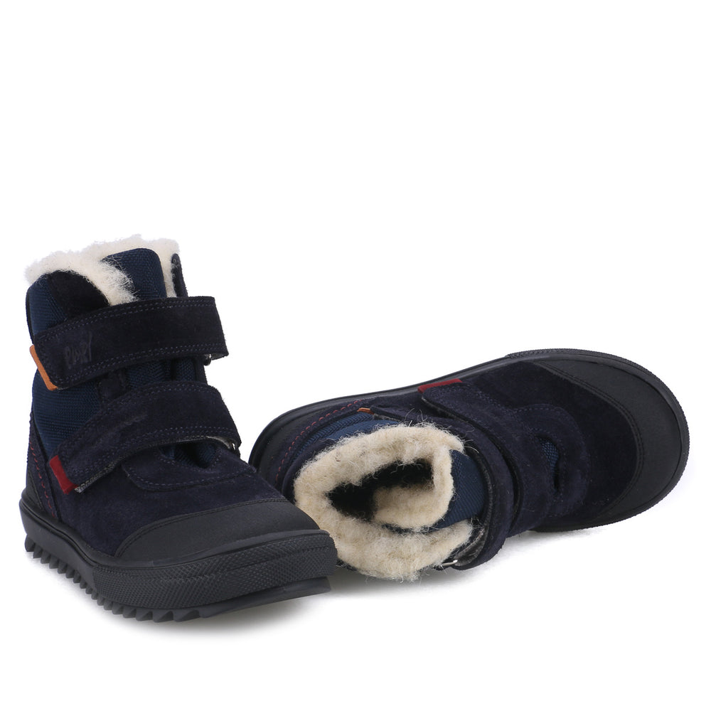 (EV2761-4 / EV2761M-4) Emel winter shoes Navy blue