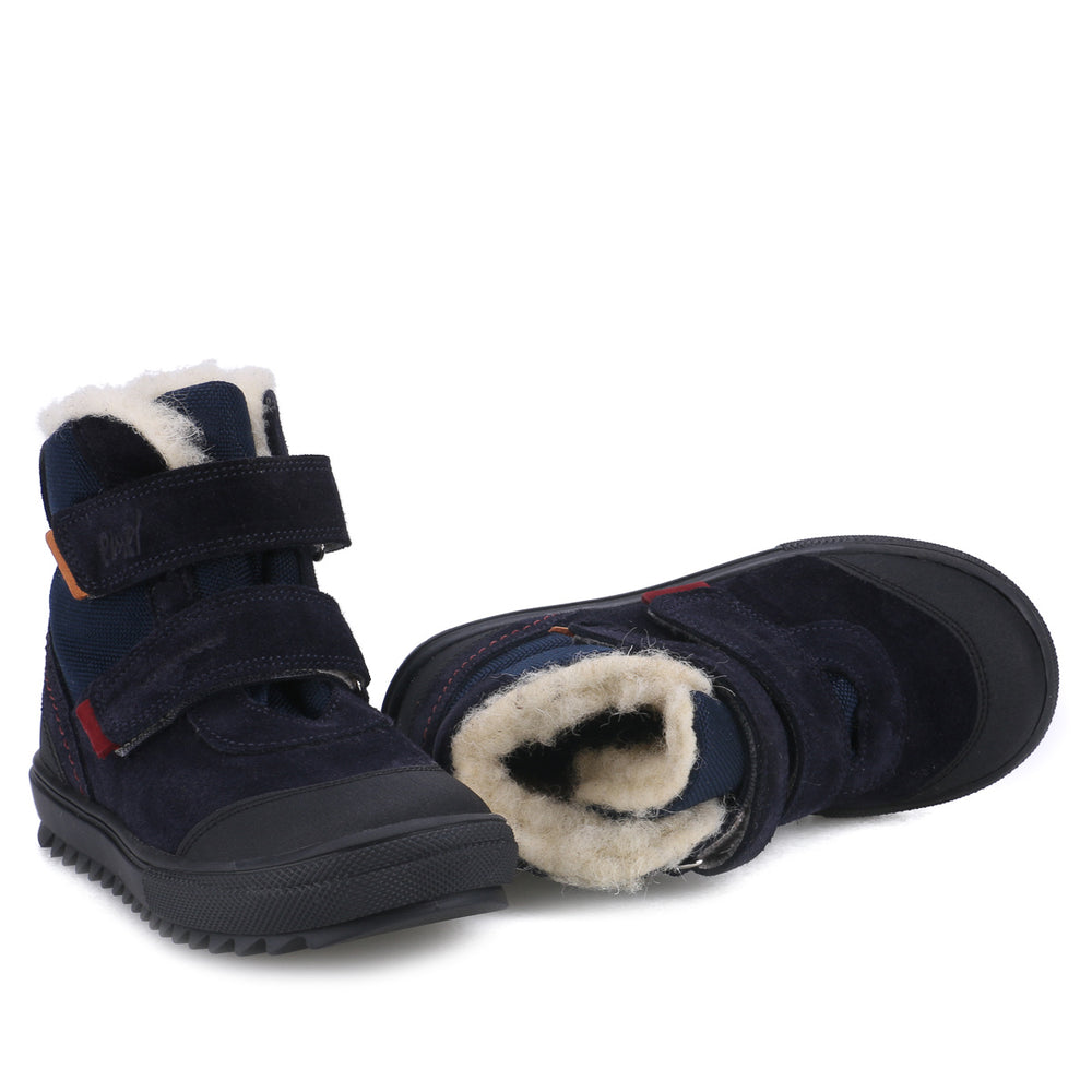 (EV2761-4) Emel winter shoes Navy blue