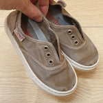 (70777/86777-46) Cienta fabric  shoe - Beige Crep