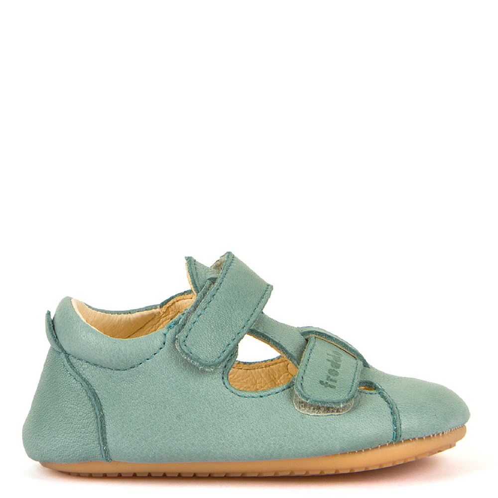 (G1140003-11) Leather slippers - Light Blue