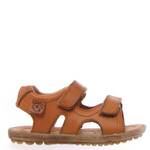 Naturino Nappa Spazz cognac - brown velcro sandal