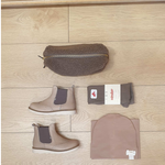 (2733-5) Emel Beige Ankle boots