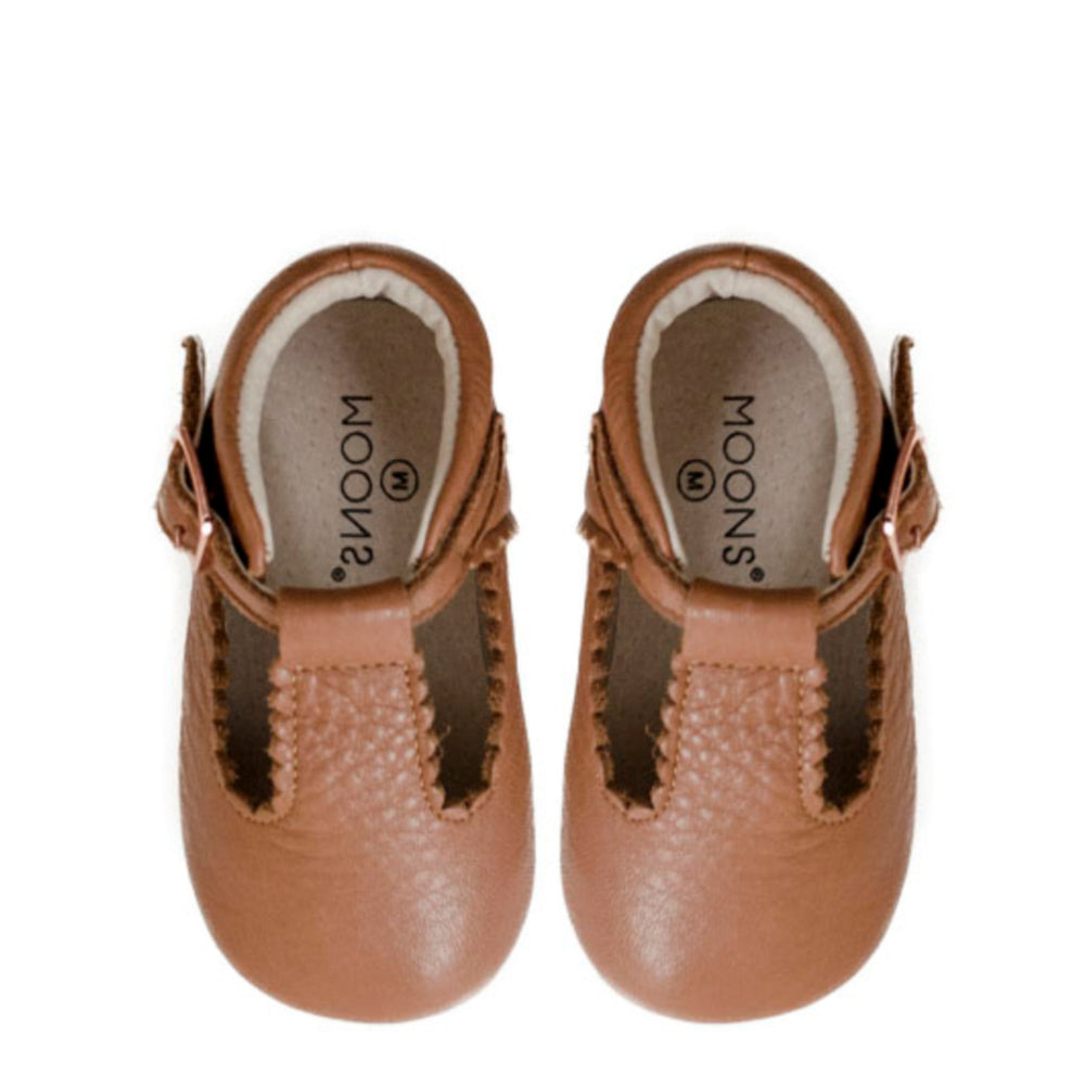 Lilly booties - pre-walkers brown