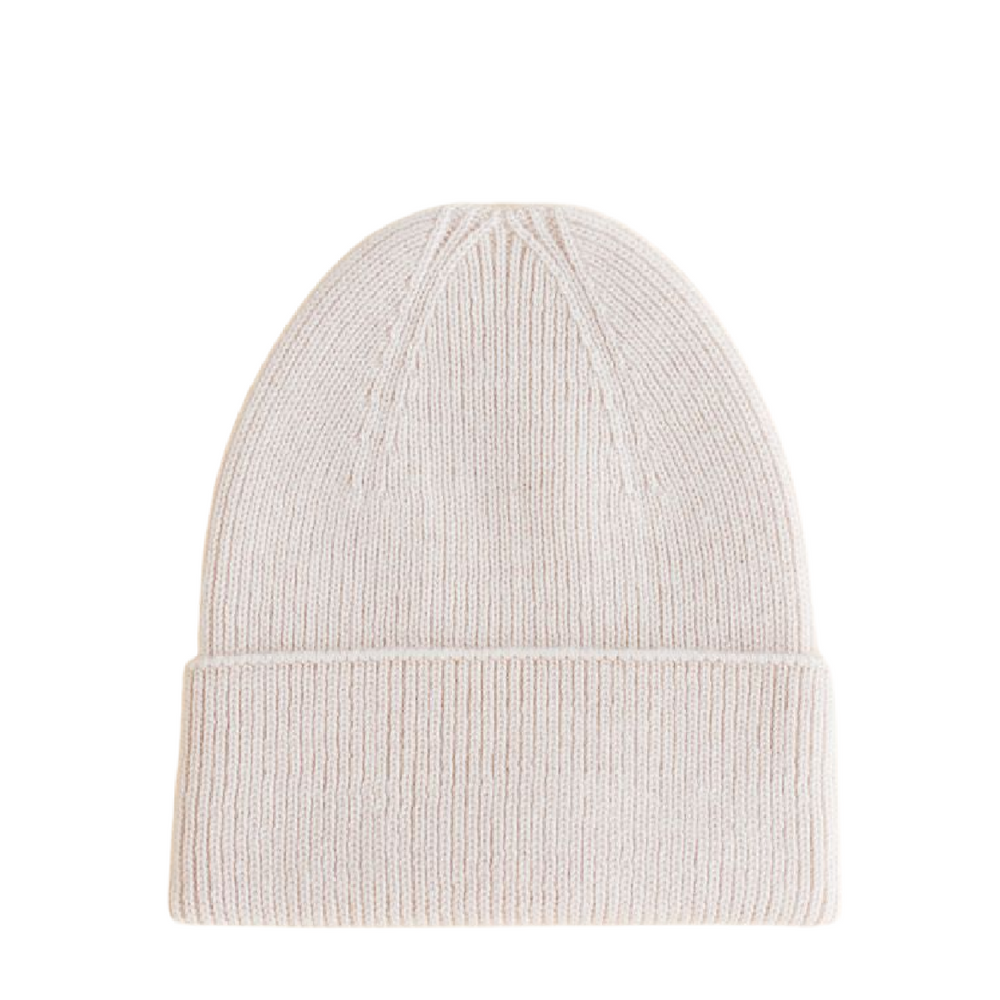 Beanie Fonzie Off-white (matching adults and kids)