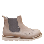 (2733-5) Emel Beige Ankle boots