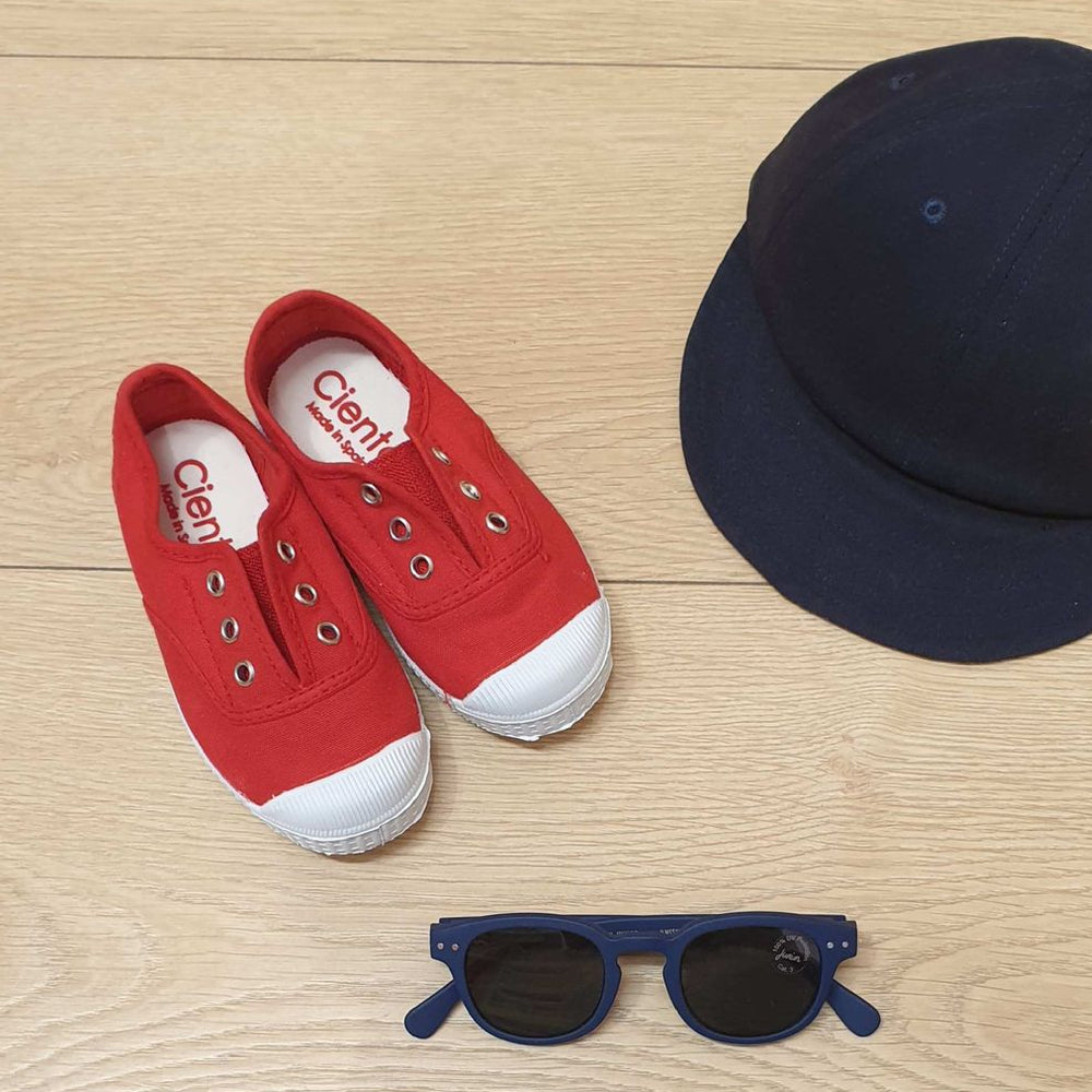 70997 Cienta slip-ons - Red