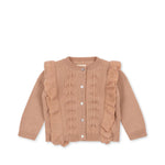 Fiol Frill Cardigan - Maple Sugar