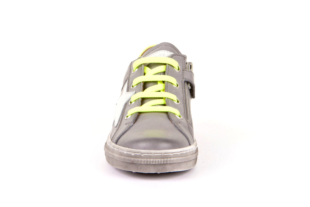 Froddo low velcro sneaker - grey star neon - MintMouse (Unicorner Concept Store)