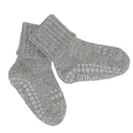 Non slip socks Alpaca - Grey Melange
