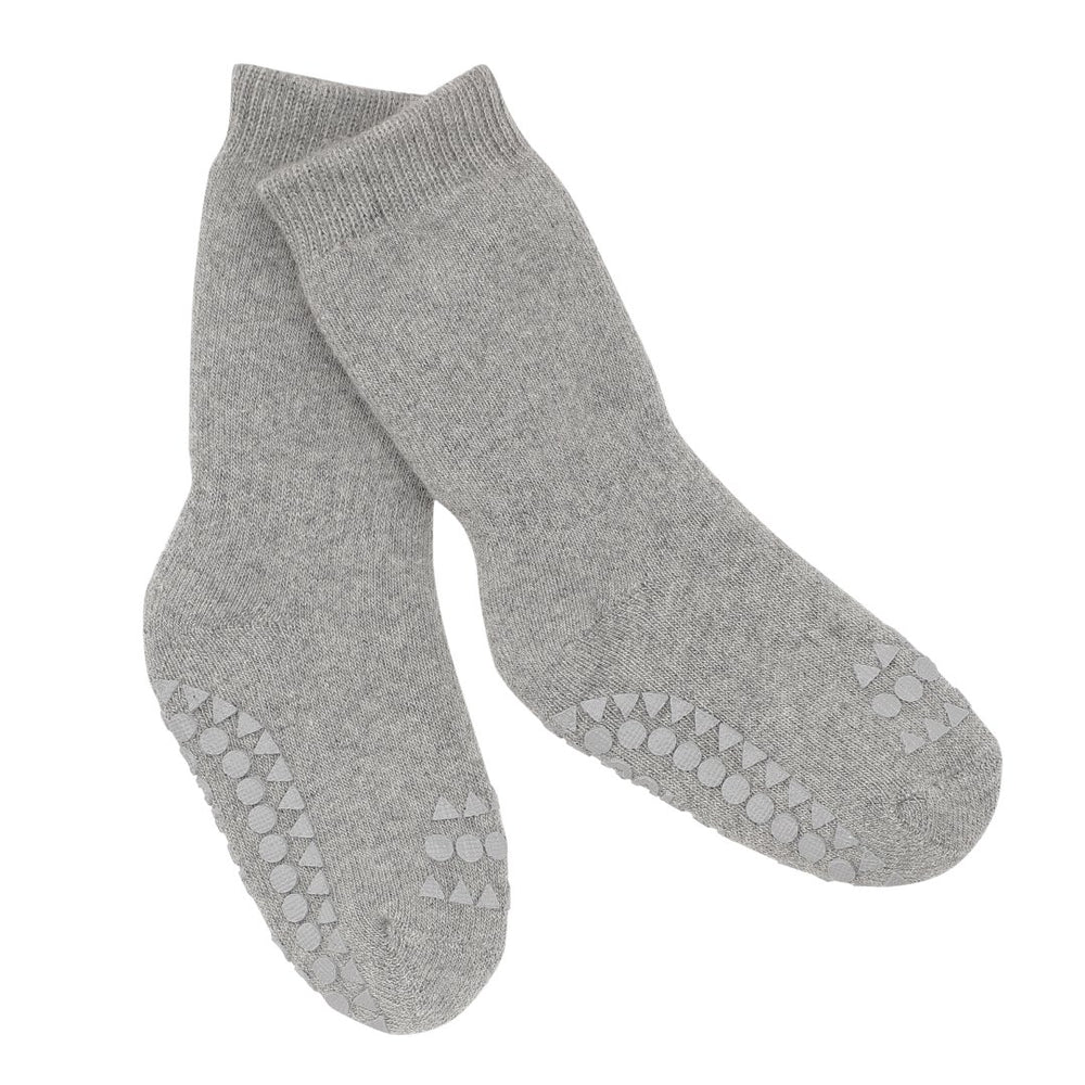 Anti-slip socks - Grey Melange
