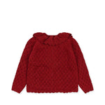 Holiday Cardigan - Savy Red