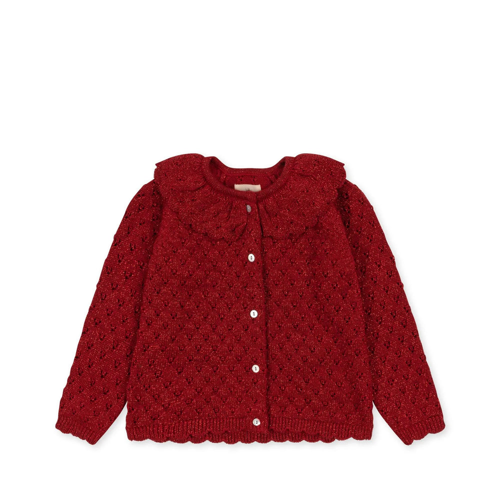 Holiday Cardigan - Savy Red