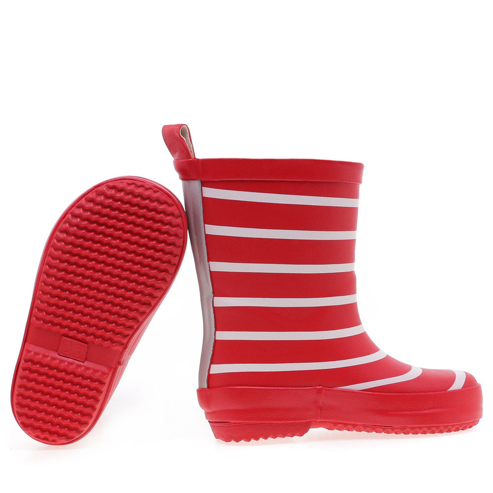 Emel rainboots red striped (K100-10) - MintMouse (Unicorner Concept Store)