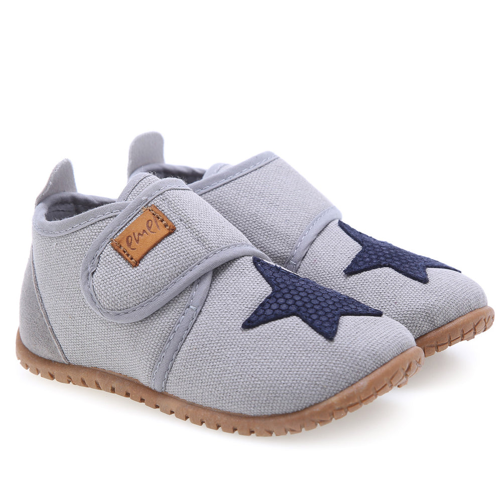 Emel slippers - Grey star (100-7)