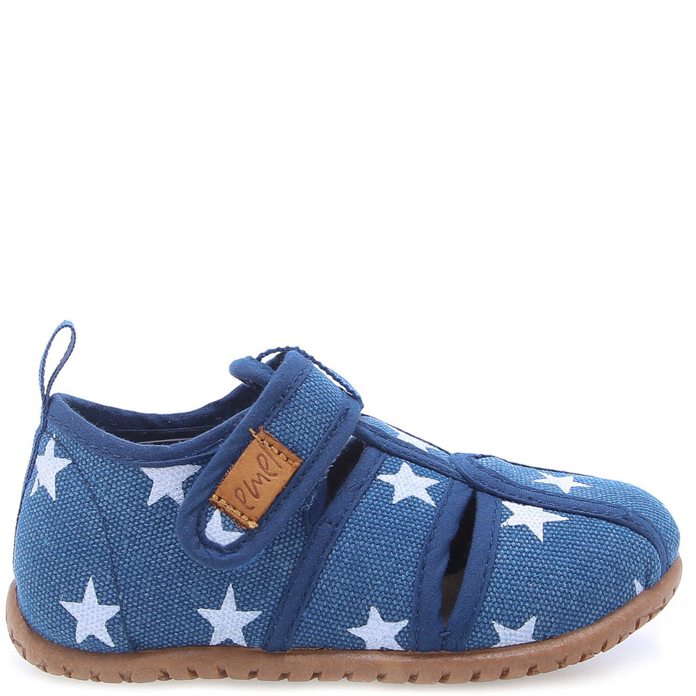 Emel slippers - Open Blue stars (101-1)