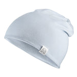 Bamboo Reversible Beanie - Light Grey