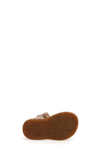 Naturino Quarzo - Sandals Suede Lizard Cipria-Platinum - Rose