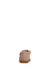 Naturino Quarzo - Sandals Suede Lizard Cipria-Platinum - Rose
