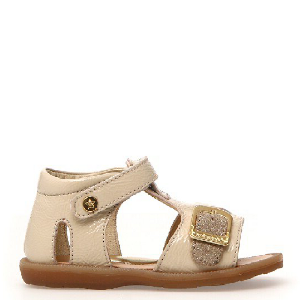 Naturino Quarzo - Sandals Naplak Milk Platinum - Beige