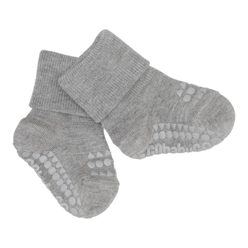 Anti-slip BAMBOO socks - Grey