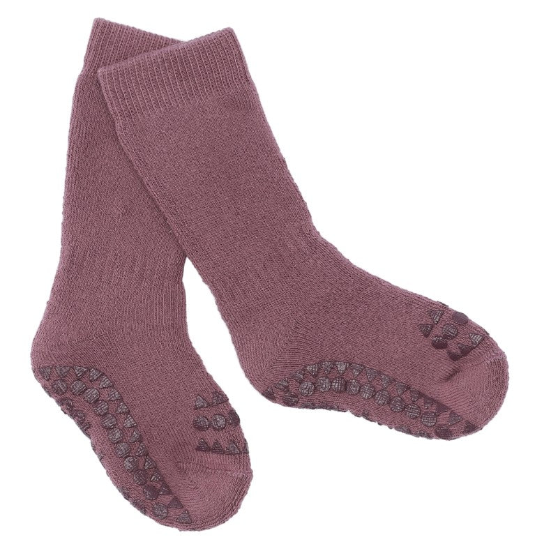 Anti-slip socks - Misty Plum