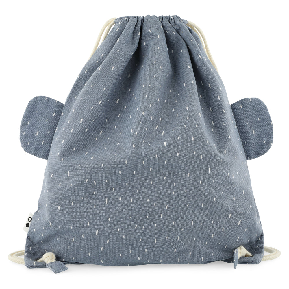 (19-214) Drawstring bag Trixie baby Mrs. Elephant