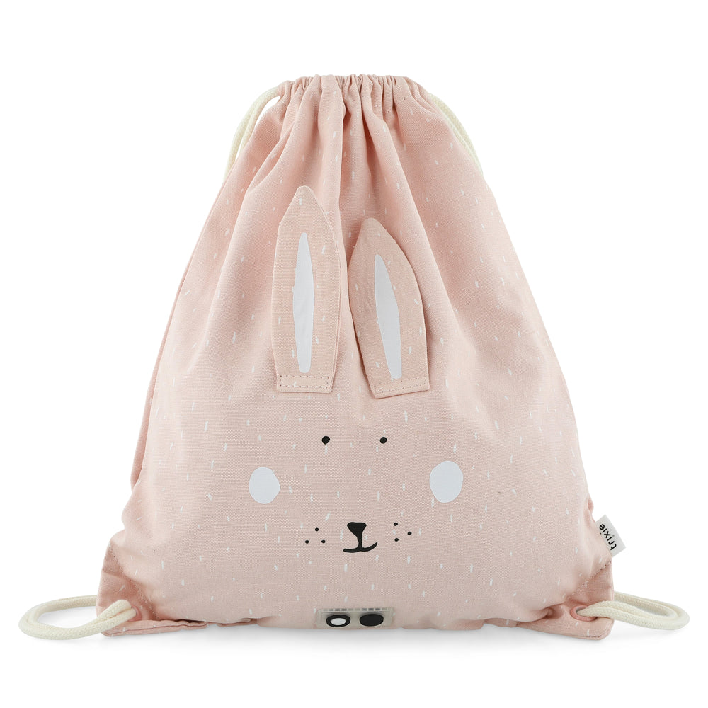 (19-217) Drawstring bag Trixie baby Mrs. Rabbit