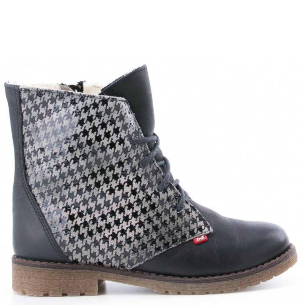 (2515C-V10) Emel winter ankle boots with membrane - black