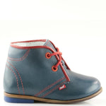 (2195-3) Emel Navy Red Lace Up Classics